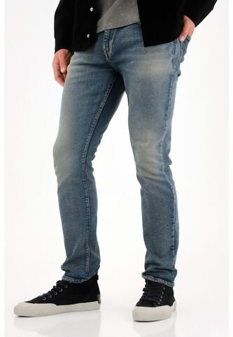 Tennis Jean Nudy De Tiro Medio Azul Para Hombre Tennis