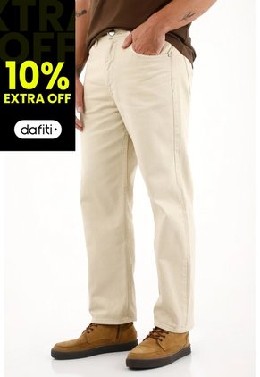 Tennis Pantalón Loose En Bull Denim Crudo Para Hombre