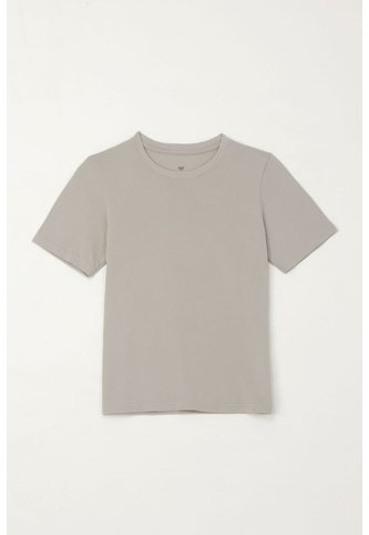 Camiseta Con Estampado En Espalda Gris Para Niño Tennis