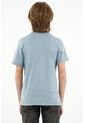 Camiseta Gris Con Manga Corta Para Niño de Tennis