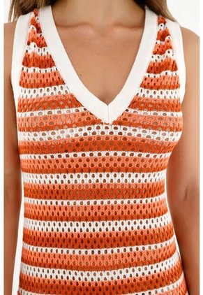 Tennis Vestido Largo Tejido Para Mujer