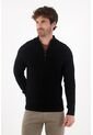 Tennis Buzo De Cuello Alto Negro Para Hombre de Tennis