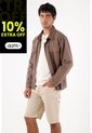 Tennis Bermuda Tipo Cargo Café Para Hombre de Tennis