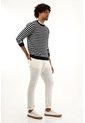 Tennis Pantalón Tipo Chino Crudo En Lino 100% Para Hombre de Tennis