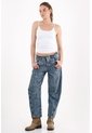 Tennis Jeans Horseshoe Con Estampado Animal En Denim Para Mujer de Tennis