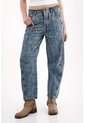 Tennis Jeans Horseshoe Con Estampado Animal En Denim Para Mujer de Tennis