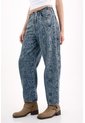 Tennis Jeans Horseshoe Con Estampado Animal En Denim Para Mujer de Tennis