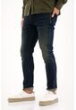 Tennis Jean Skinny Con Arrugas 3D Azul Para Hombre de Tennis