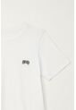 Camiseta Con Estampado En Algodón 100% Blanca Para Niño de Tennis