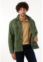 Tennis Chaqueta Con Bolsillos De Parche Verde Para Hombre de Tennis