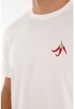 Tennis Camiseta Con Estampado En Espalda Crudo Para Hombre de Tennis