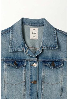 Tennis Chaqueta Azul En Denim Para Mujer