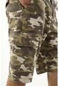 Bermuda Tipo Cargo Camuflada Para Hombre de Tennis