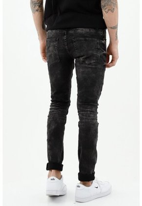 Jean Para Hombre Tennis, Jeans Skinny Plano Cintura Con Pretina