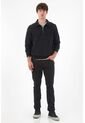 Tennis Pantalón Clásico Con Mini Raqueta Negro Para Hombre de Tennis