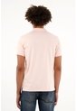 Polo Licrada Rosada Para Hombre de Tennis