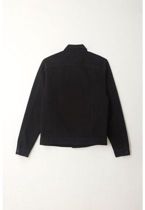 Tennis Chaqueta Negra En Denim Para Hombre