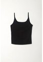 Tennis Camiseta Tipo Esqueleto En Tejido Liviano Negra Para Mujer de Tennis