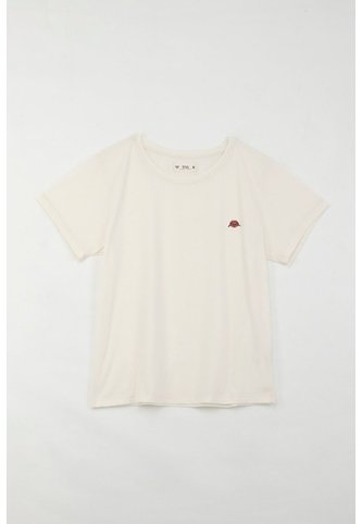 Tennis Camiseta Básica Estampada Crudo De Silueta Entallada Para Mujer Tennis