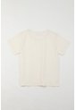 Tennis Camiseta Básica Estampada Crudo De Silueta Entallada Para Mujer de Tennis