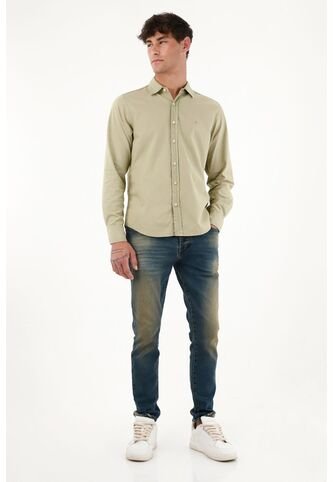 Tennis Jean Azul Tono Medio Skinny Para Hombre Tennis