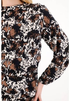 Tennis Vestido Corto Con Boleros Estampado Para Mujer