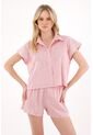 Tennis Pijama Con Manga Sisa Roja Para Mujer de Tennis