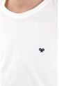 Camiseta Manga Corta Blanca Para Niño de Tennis