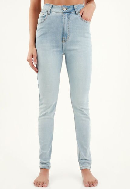 Jean Súper Slim Azul Para Mujer