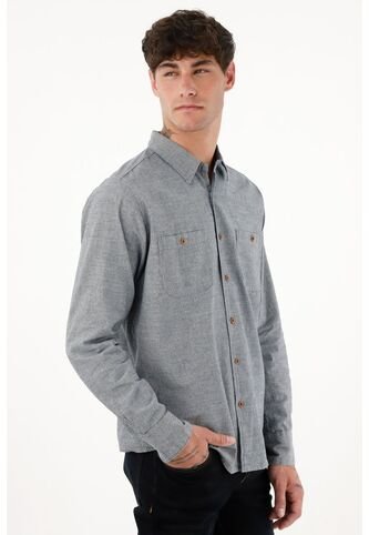 Tennis Camisa Preteñida A Rayas Azul Para Hombre Tennis