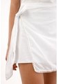 Tennis Falda Corta Con Diseño De Tapa Blanca Para Mujer de Tennis