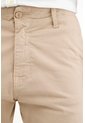 Bermuda Café Tipo Chino Para Hombre de Tennis
