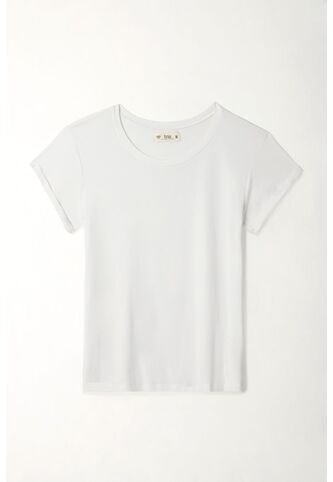 Tennis Camiseta Manga Corta Blanca Para Mujer Tennis