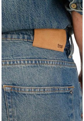 Tennis Jean Straight Vintage Azul Para Hombre