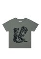Tennis Camiseta Gris Estampada Para Mujer de Tennis