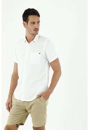 Bermuda Para Hombre Con Cierre Y Botón