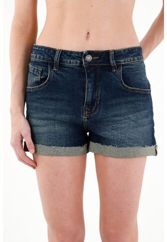 Tennis Short Azul Para Mujer Tennis