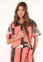Camisa Con Estampado De Flores Para Mujer de Tennis