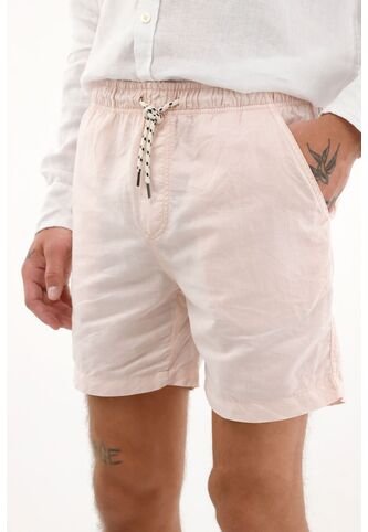 Bermuda Morada Con Pretina Enresortada Para Hombre Tennis