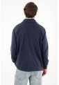 Tennis Buzo En Burda Con Botones Azul Para Hombre de Tennis