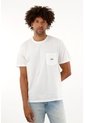 Tennis Camiseta Blanca Con Estampado En Espalda Para Hombre de Tennis