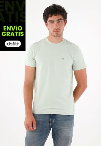 Tennis Camiseta Con Mini Raqueta Verde Para Hombre Tennis