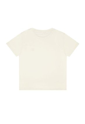 Tennis Camiseta Manga Corta Estampada Crudo Para Mujer