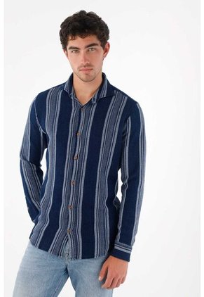 Tennis Camisa Manga Larga Con Raqueta Para Hombre