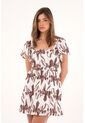Tennis Vestido Corto En Tela Bordada Para Mujer de Tennis