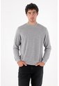 Tennis Buzo Cerrado Gris Para Hombre de Tennis