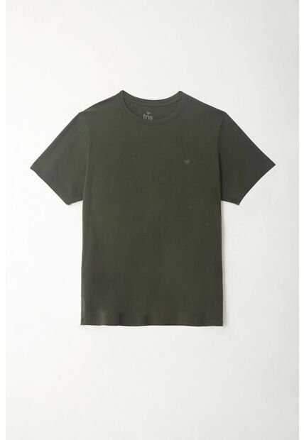 Camiseta Manga Corta Verde Para Hombre