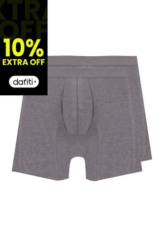Tennis Boxer Gris Duopack Para Hombre Tennis