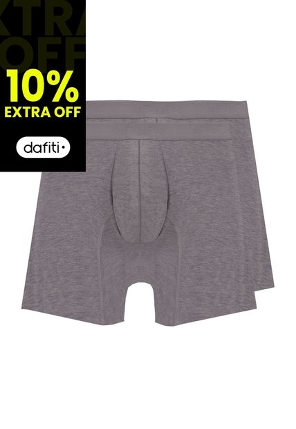 Tennis Boxer Gris Duopack Para Hombre