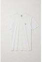 Tennis Camiseta Básica Con Mini Print Blanca Para Hombre de Tennis